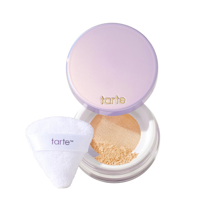 tarte powder front travel size for on-the-go touchups and longwear