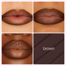 tarte close-up of custom lip-lifter tip for precise shaping and smooth glide