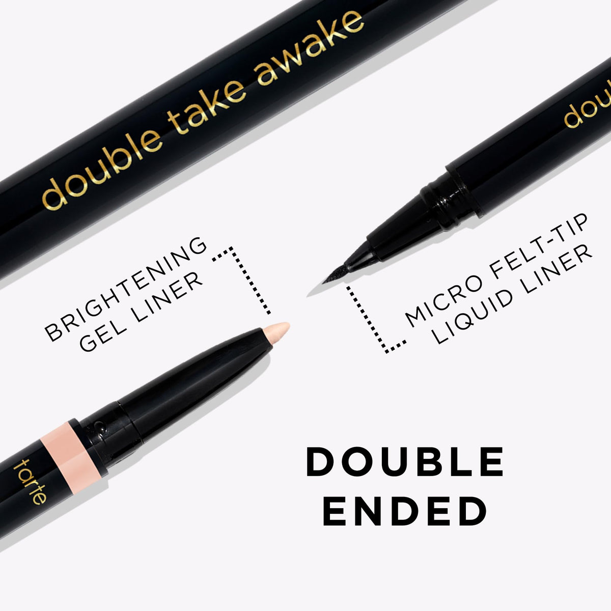 tarte double take awake micro-felt tip close-up for precise application
