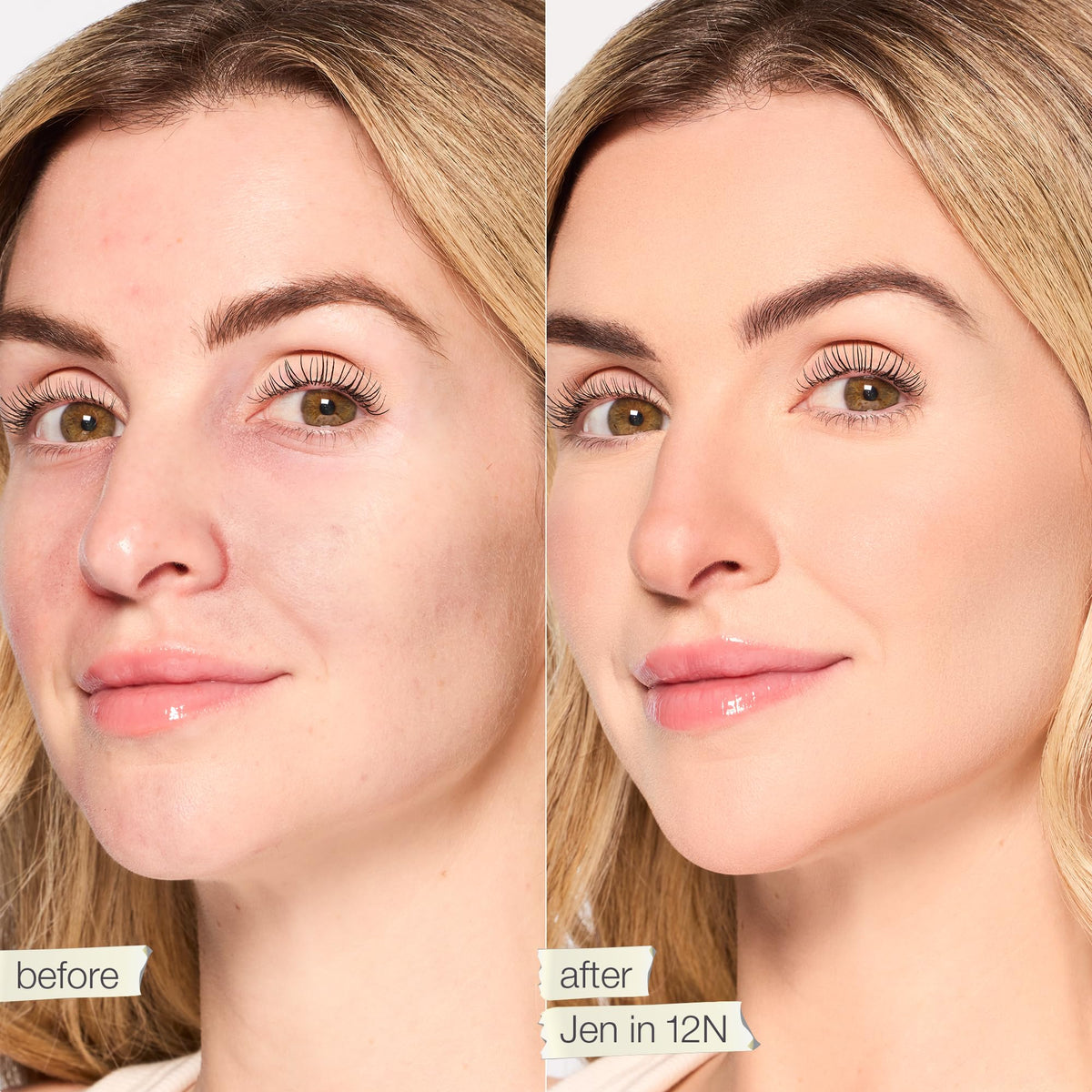 tarte close-up foundation drop of texture showing smooth coverage and blendability