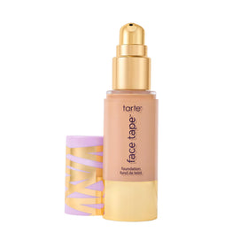 tarte front packaging shows full-size bottle and product name benefits