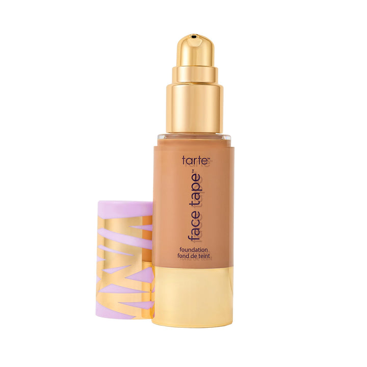 tarte front packaging showing sleek bottle and shade for confident coverage