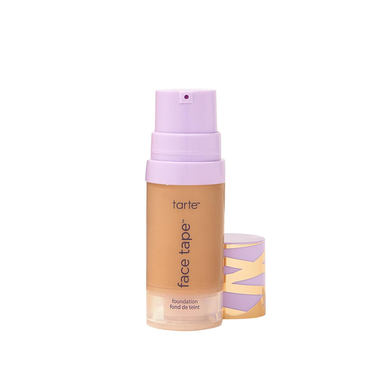tarte front packaging showing travel-size foundation and compact design benefit portability