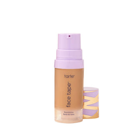 tarte front packaging showing travel-size foundation and compact design benefit portability