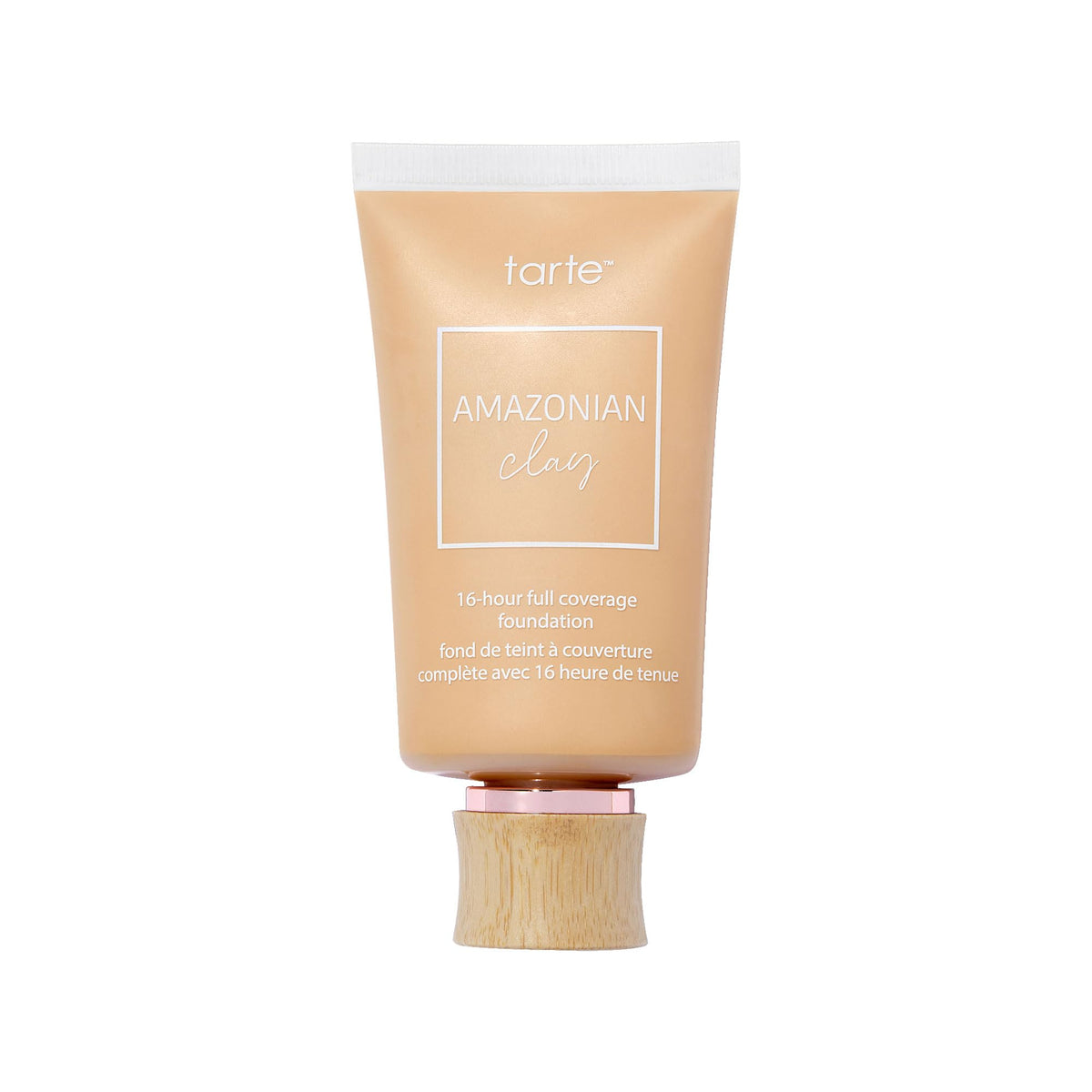 tarte foundation front packaging showing product and shade benefits