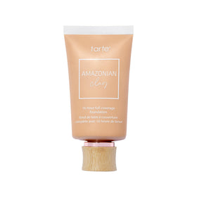 tarte front packaging showing full size bottle and shade, instant product recognition