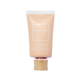 tarte front packaging showing full size foundation bottle and label benefits