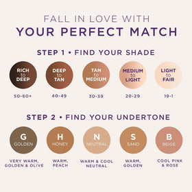 tarte on bathroom vanity styled scene, conveys everyday routine use