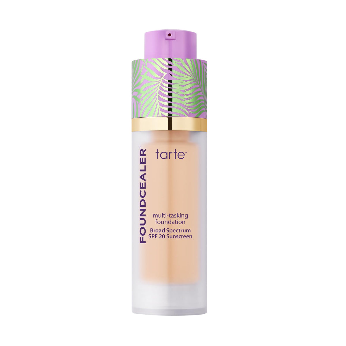 tarte front packaging shows tube and branding with protective cap and easy dispensing