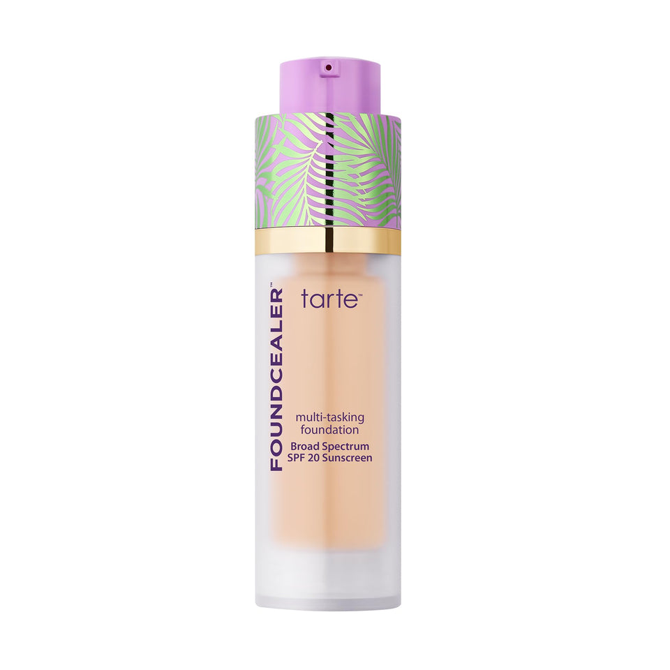 tarte front packaging shows tube and branding with protective cap and easy dispensing