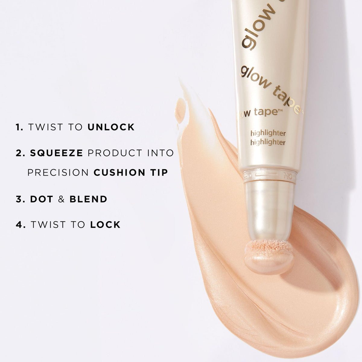 tarte next to common items to show travel-friendly size and portability benefits