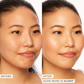 tarte glow wand applicator closeup demonstrating easy precise placement benefit