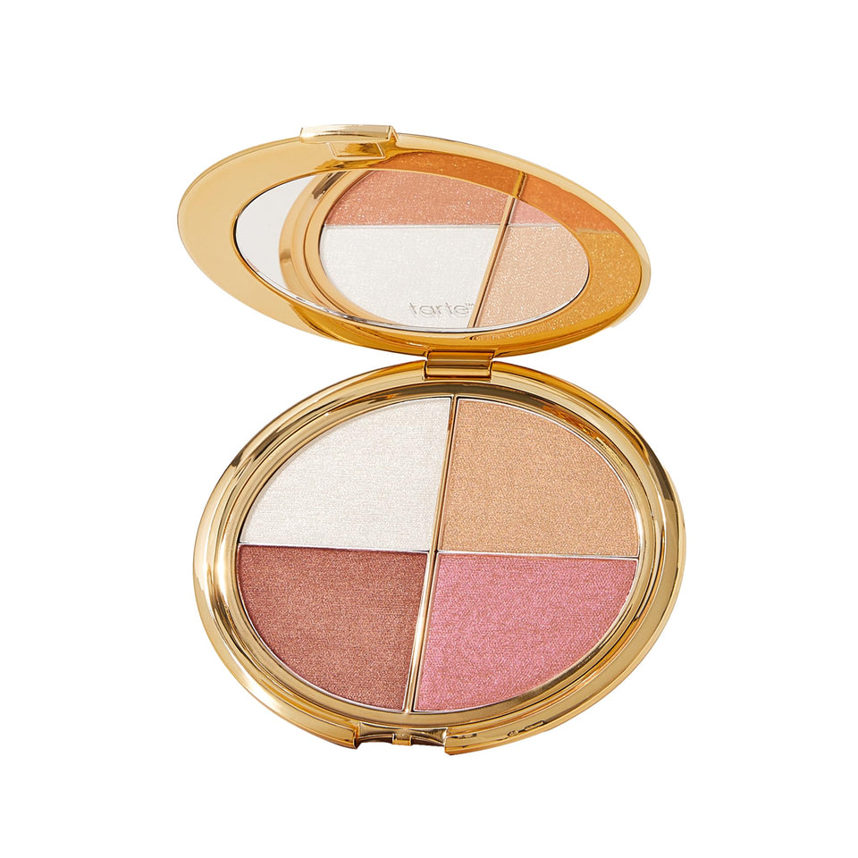 tarte front packaging showing four-shade palette, perfect for travel