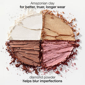 tarte texture swipe on arm showing silky finish and buildable shimmer