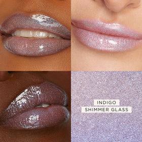 tarte indigo applicator tip with gloss, demonstrates smooth application benefit