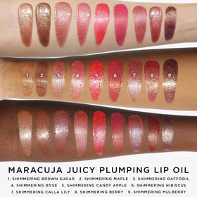 tarte maracuja passion fruit oil bottle emphasizing nourishing ingredient benefit