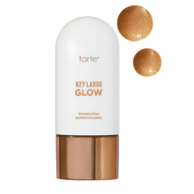tarte bottle front packaging showing product and shade for immediate identification and shelf appeal