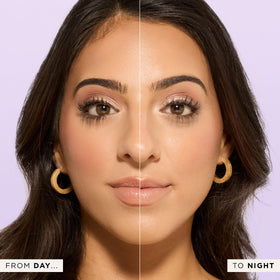 tarte close-up of micro-fine mist demonstrating even spray and lightweight application benefit
