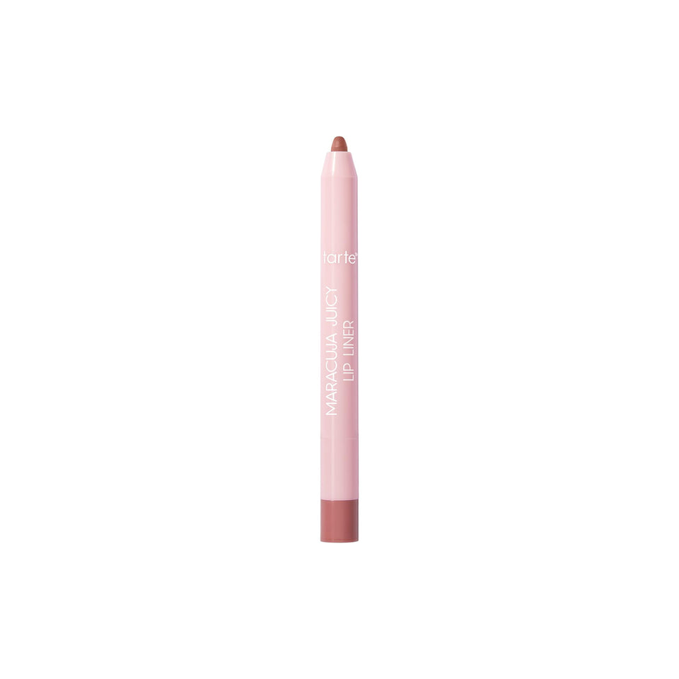 tarte lip liner front packaging showing shade and compact travel benefit