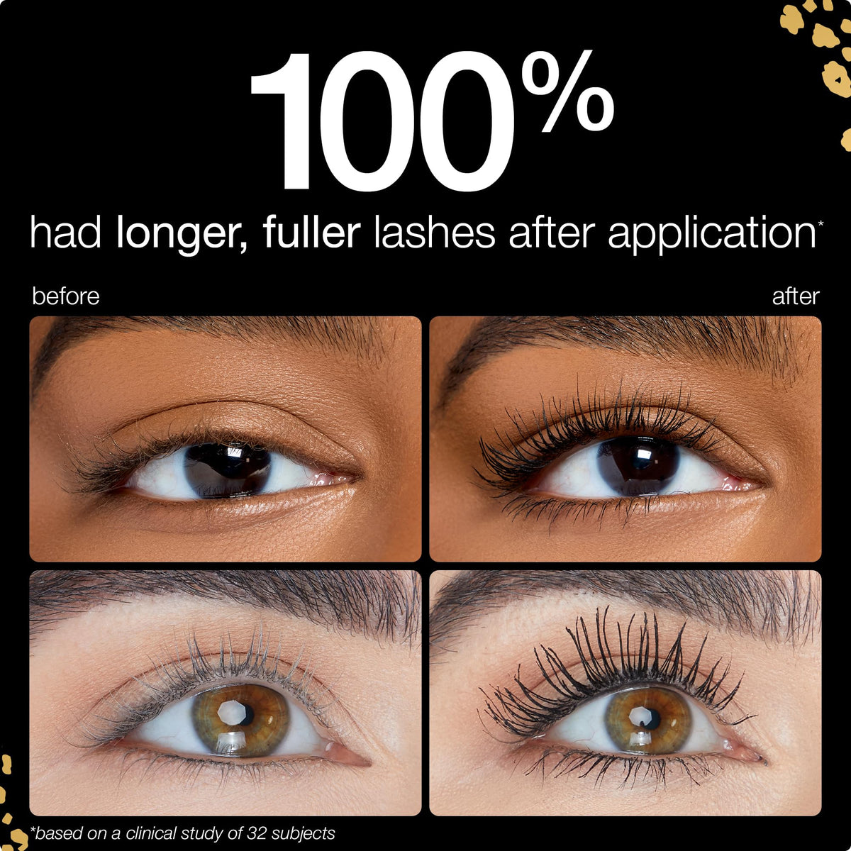 tarte maneater open wand brush highlighting bristles for even coating
