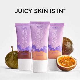 tarte application with fingers for seamless natural finish
