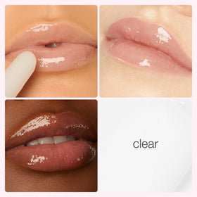 tarte texture close-up highlighting glossy non-sticky finish and shine