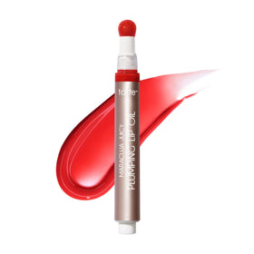 tarte front packaging showing cherry shade and glossy finish benefit