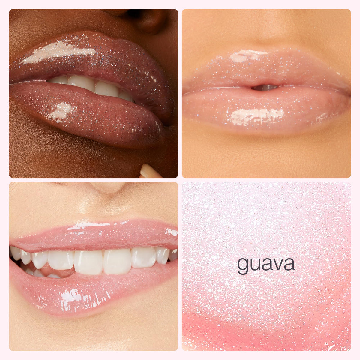 tarte maracuja gloss texture swipe showing creamy shine and smooth finish