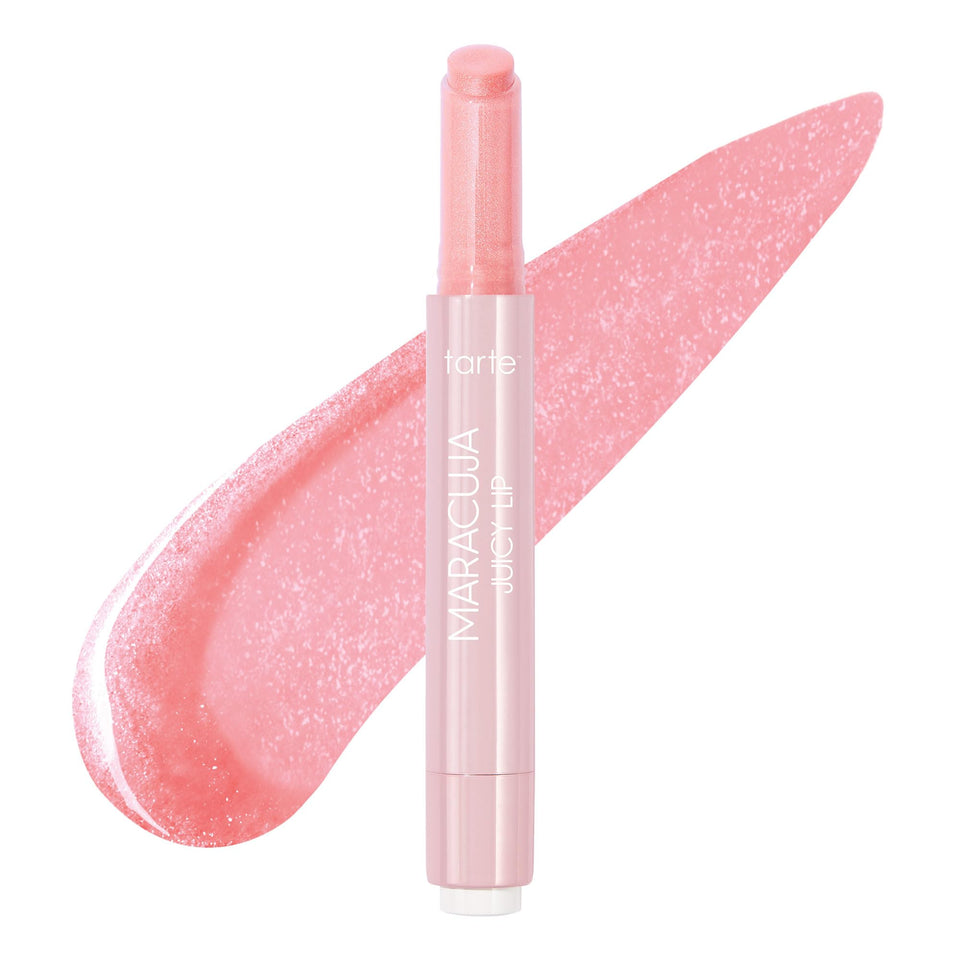 tarte maracuja Guava front packaging showing glossy tinted balm and brand