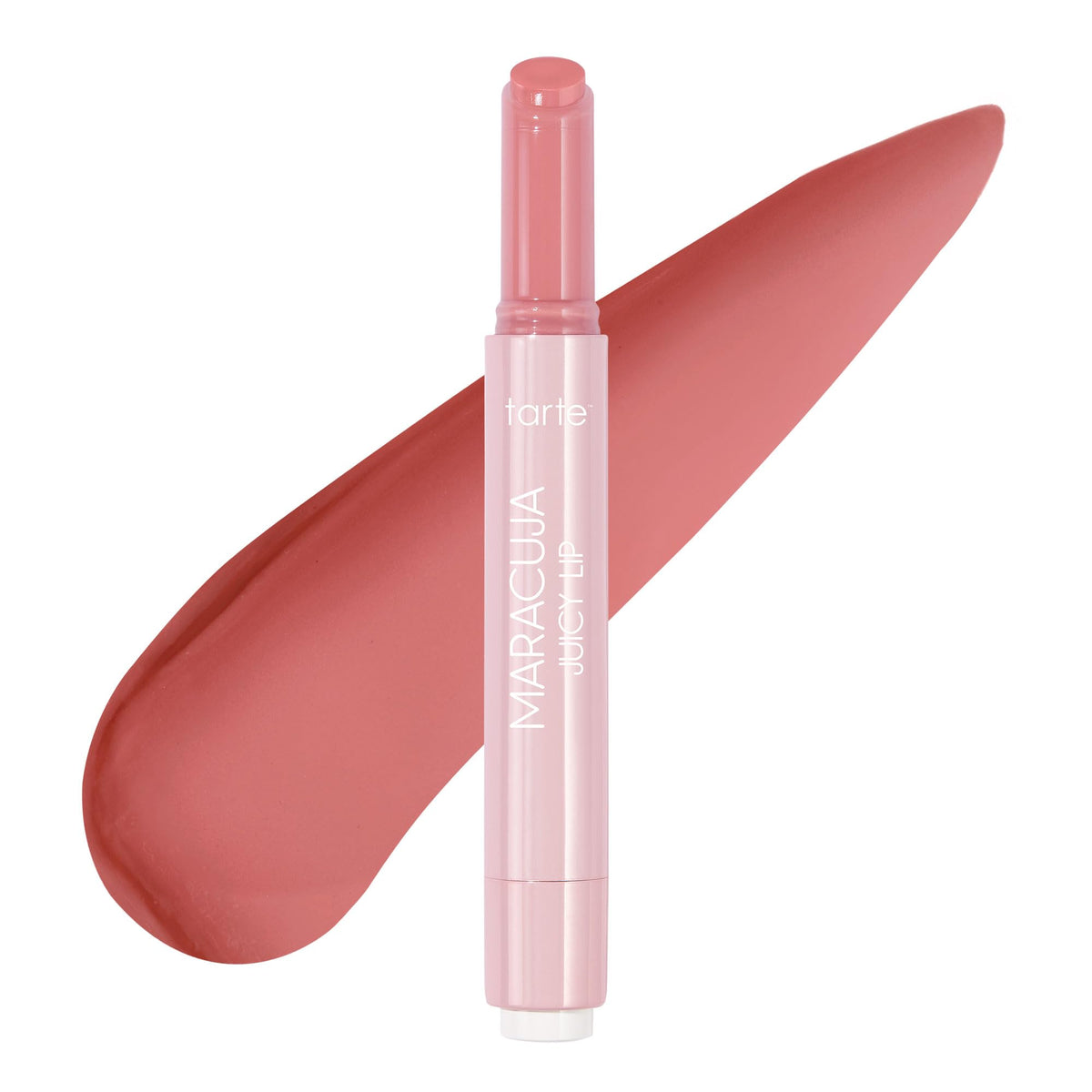 tarte front packaging showing Rose shade and glossy finish benefit
