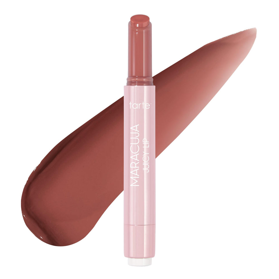 tarte front packaging showing Fig shade and glossy finish benefit