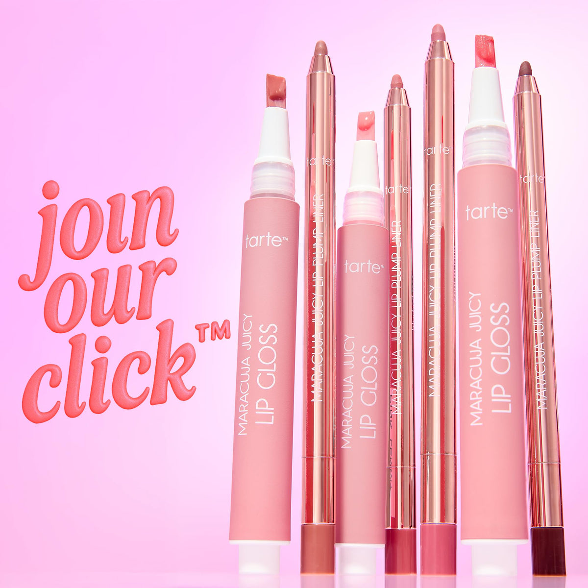 tarte maracuja gloss cap off showing label and ingredient focus for informed purchase