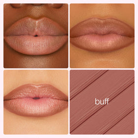 tarte lip liner close-up tip showing creamy texture and smooth glide benefit