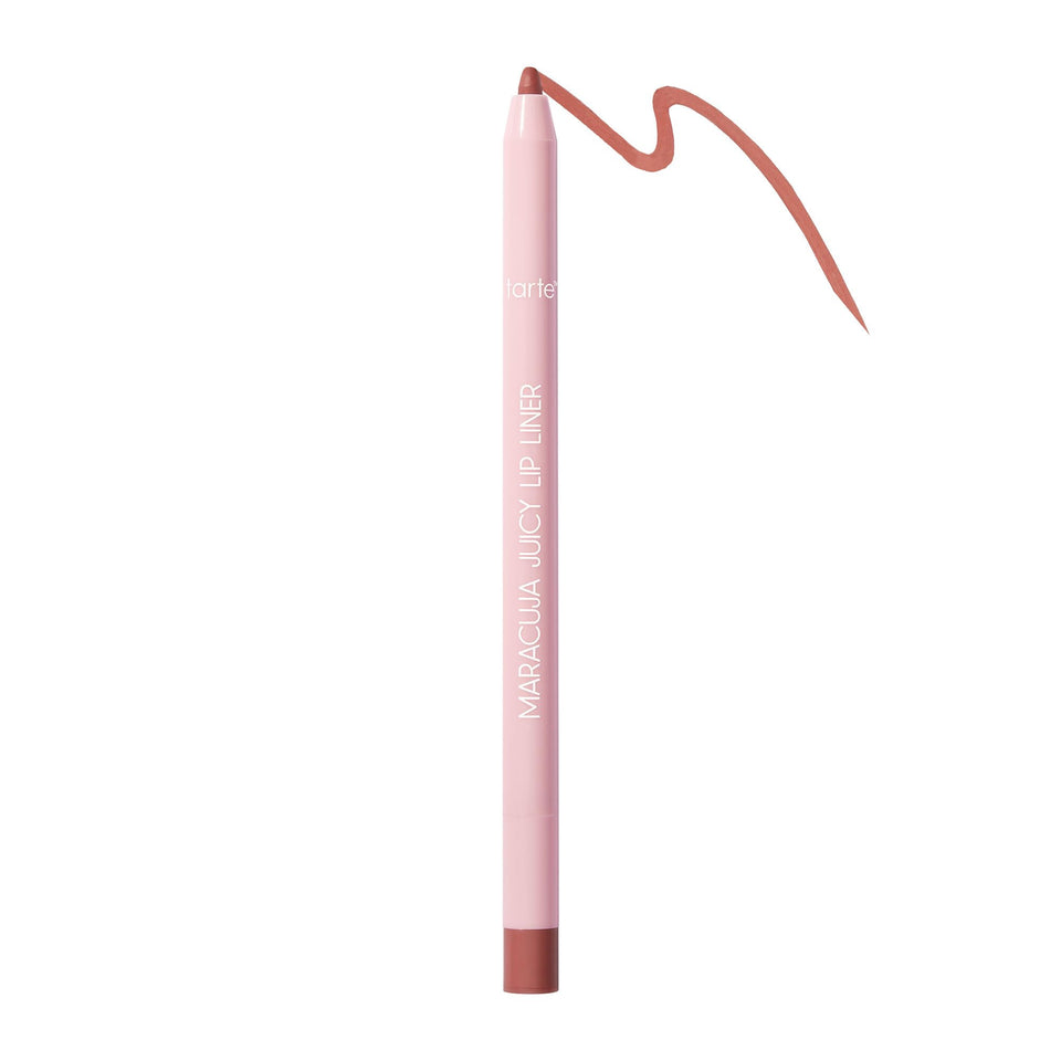 tarte front packaging showing rosy brown liner and brand clarity