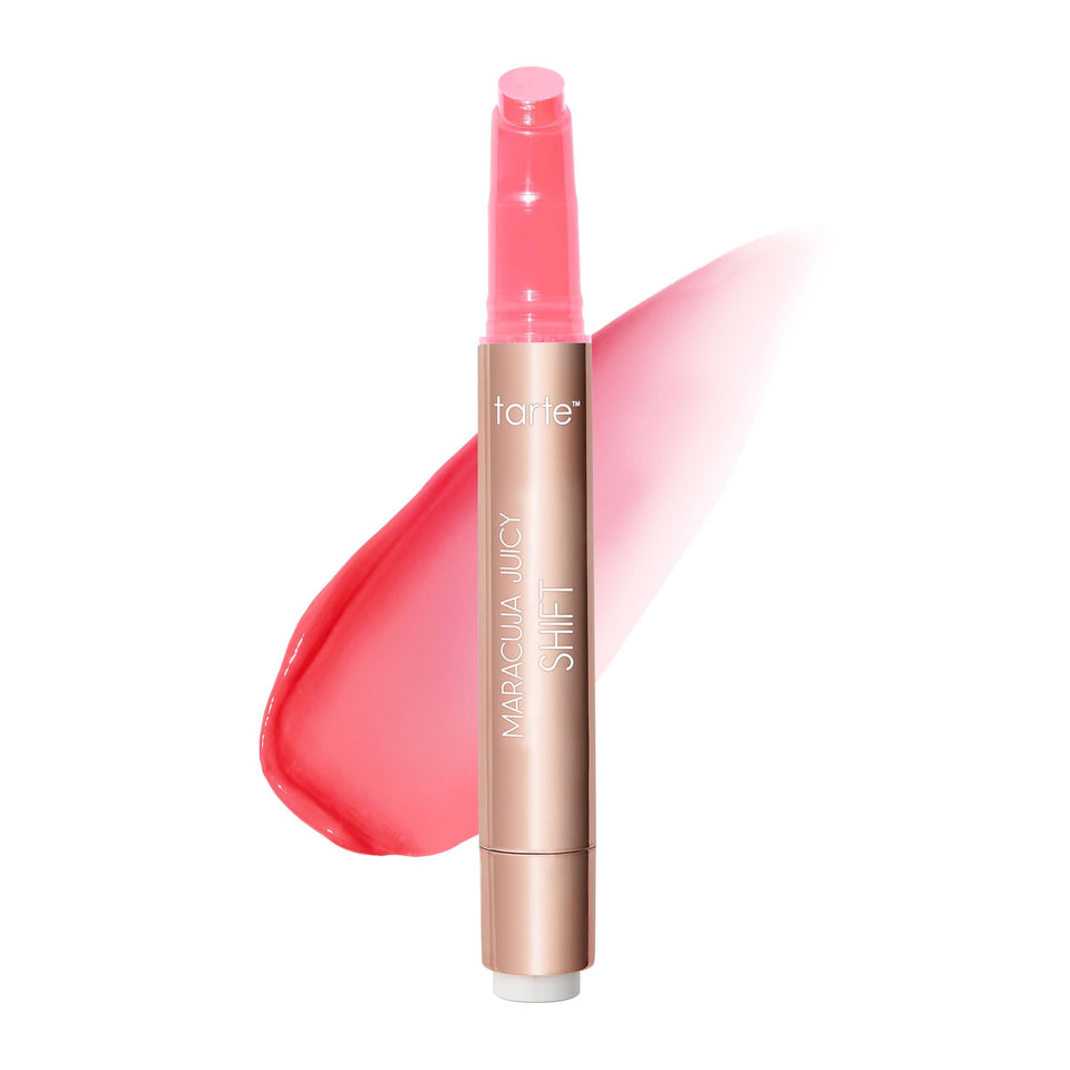 tarte product front packaging showing full gloss-balm and branding for shelf appeal