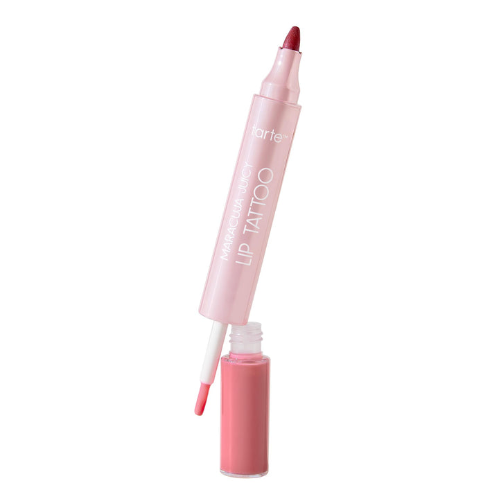 tarte front packaging showing product and rose shade, clear branding and benefit