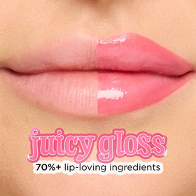 tarte gloss swipe highlighting juicy shine and hydrating finish benefit