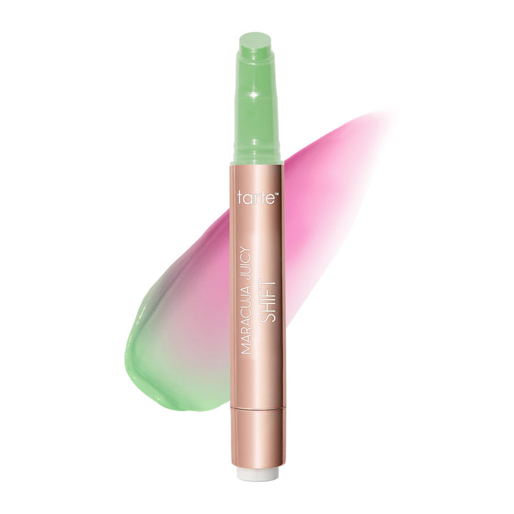 tarte front packaging showing Kiwi shade and glossy finish benefit