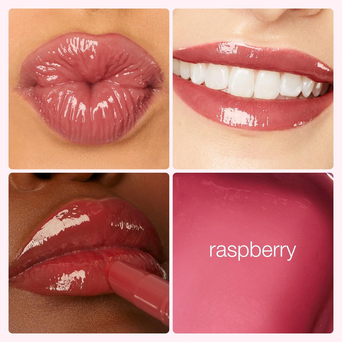 tarte maracuja Raspberry texture close-up highlighting smooth hydration benefit