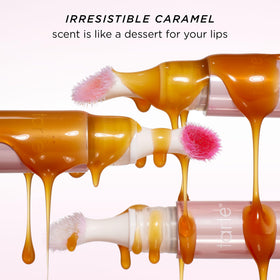 tarte maracuja size in hand comparing jar to palm to show travel-friendly full-size capacity