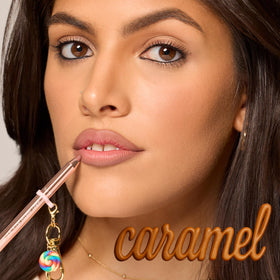 tarte creamy texture swatch demonstrating hydrating finish and plumping look