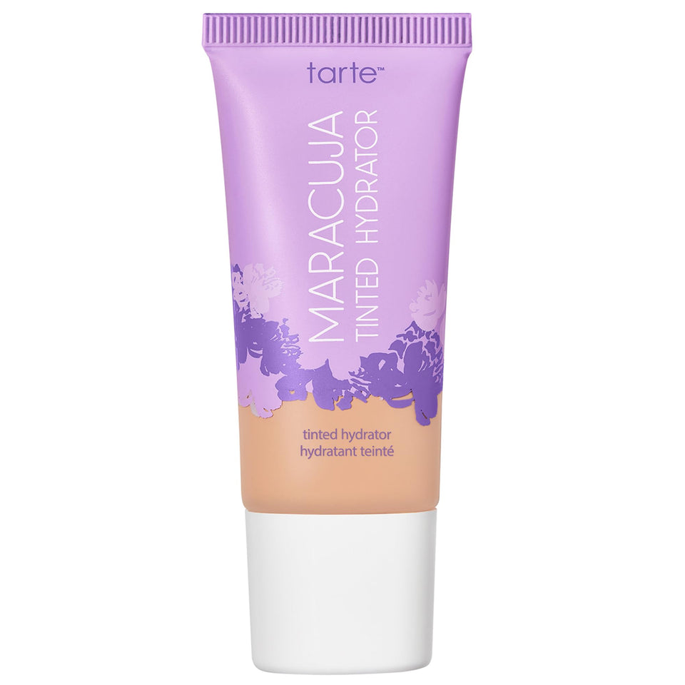 tarte front packaging showing product and brand, conveys lightweight coverage