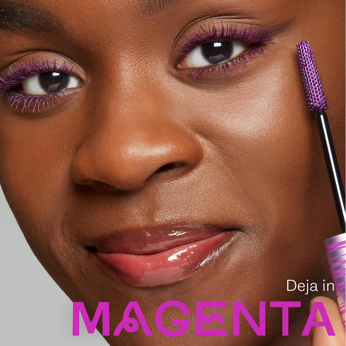 tarte applying mascara to lashes delivering fanned definition and curl