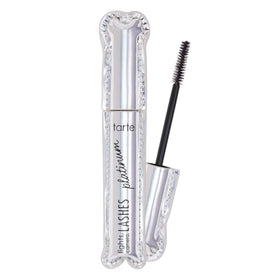 tarte front tube view showing sleek packaging and easy-grip wand