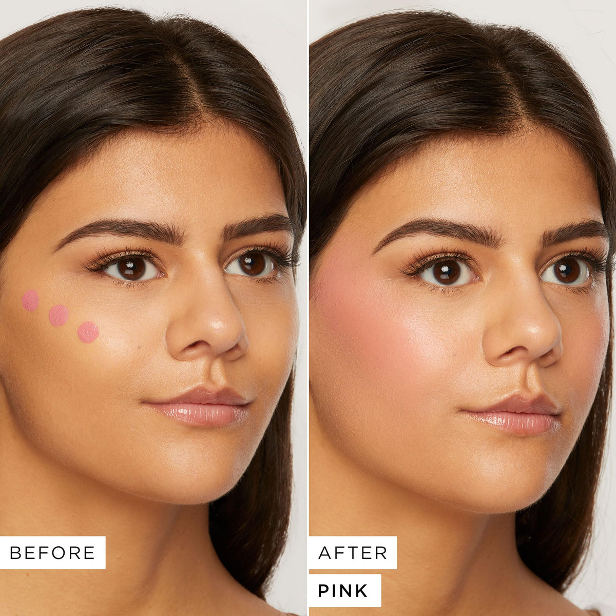 tarte dispensing blush from applicator for precise, mess-free use