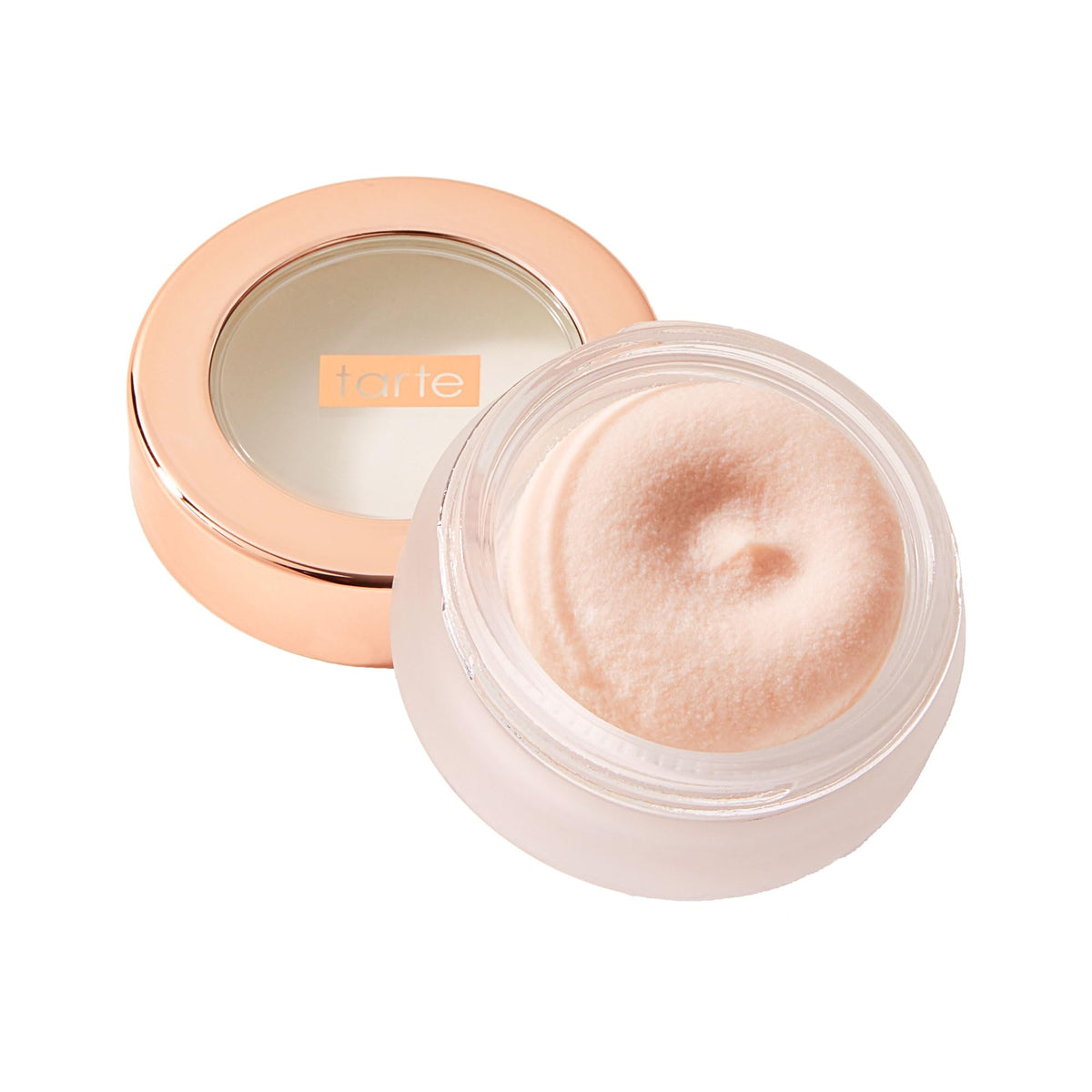 tarte front packaging showing clear full-size primer and label for smooth base