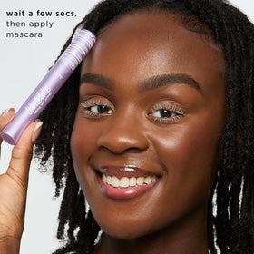 tarte ingredient label showing shea butter panthenol hyaluronic benefit
