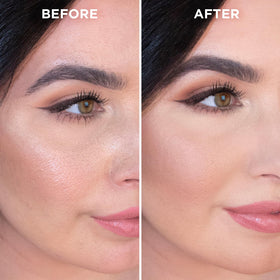 tarte close-up texture of primer highlighting lightweight blurring finish