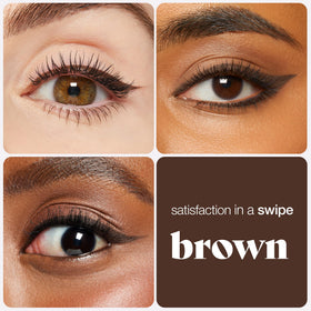 tarte quick stick liner close-up of 1.3mm slanted tip for precise winging