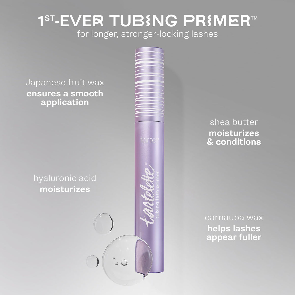 tarte removal demo with warm water illustrating gentle tube removal